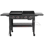 Royal Gourmet 4-Burner Propane Grill & Griddle 48000 BTU Combo Grill GD405ATG Black