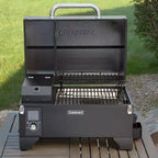 Fumoir et barbecue à granulés portable Cuisinart CPG-256 gris et noir