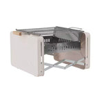 WELLFOR Barbecue portable au charbon de bois 15" W-11412 Beige