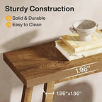70.9 Inches Farmhouse Console Entryway Table 2 Tiers Narrow Long Behind Couch Sofa Table