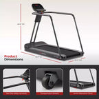Tapis de course large Sunny Health & Fitness Endurance Cardio avec mains courantes et Bluetooth
