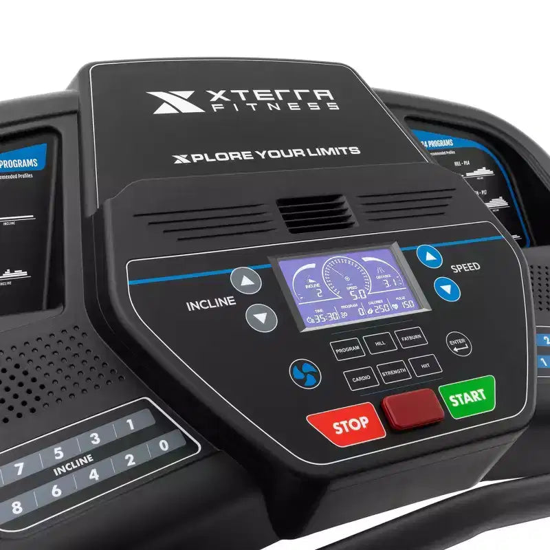 XTERRA Fitness TR65 Smart Folding Electric Treadmill