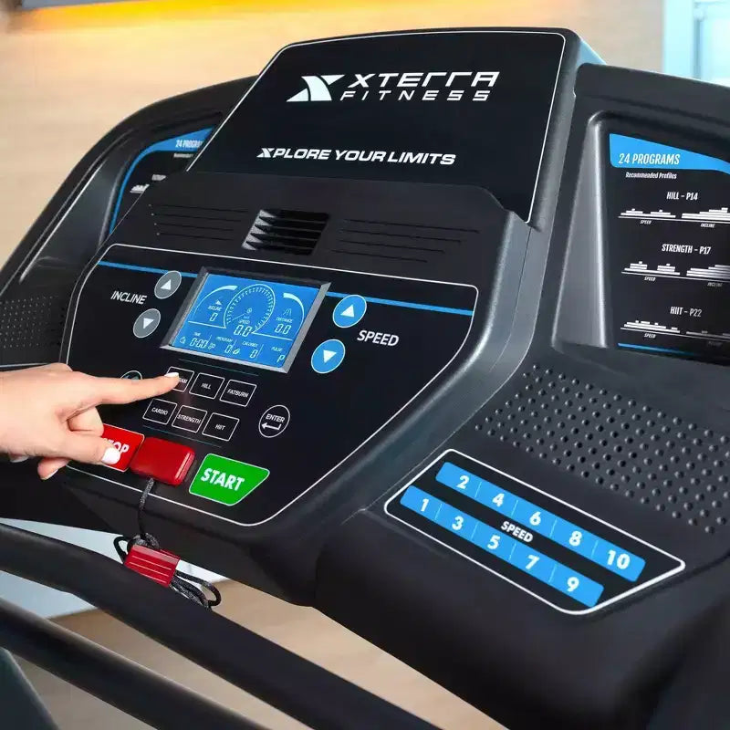 XTERRA Fitness TR65 Smart Folding Electric Treadmill