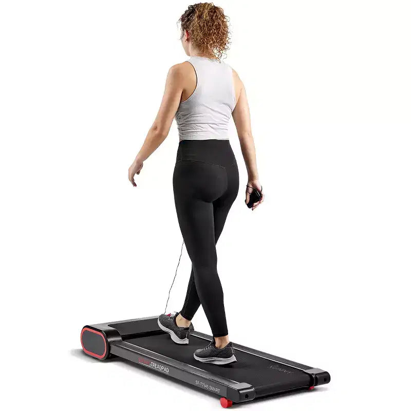 Tapis de marche intelligent Sunny Health & Fitness Slim pour sous le bureau