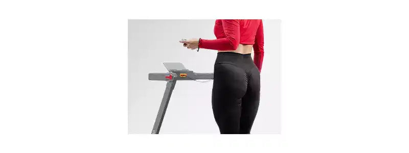 Sunny Health & Fitness Helius Lite Smart Brushless Motor Treadpad Treadmill