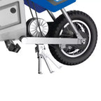 Razor 24V MX350 Dirt Rocket Electric Powered Ride-On Bike - Blue: 250W Motor, 14 MPH
