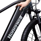 Vélo électrique tout terrain Honeywell El Capitan 27,5 po, enjambement bas - Bleu