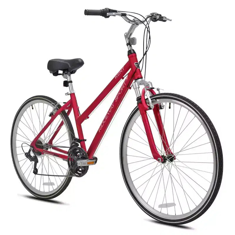 Vélo hybride Kent Ridgeway Sport 700c/28" pour femme - Rouge