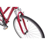 Vélo hybride Kent Ridgeway Sport 700c/28" pour femme - Rouge