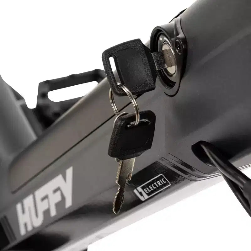 Huffy Vienna 27.5" 36V E-Bike for Adults - Matte Storm