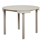 Ensemble de salle à manger rond compact 5 pièces Harrisburg Tobey