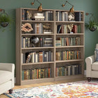 Universal Tall 5 Shelf Bookcase Storage by Bush Furniture