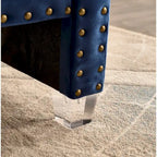 Stefania 71-inch Rolled Arm Oversized Velvet Tufted Upholstered Bench