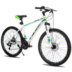 HILAND 26 Mountain Bike for Men Women, 3/6/Multi-Spokes Wheel, 18 Speeds