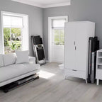 Tapis de course pliable 3 en 1 DeerRun A1 Pro+ conçu pour la maison, avec inclinaison de 6 %