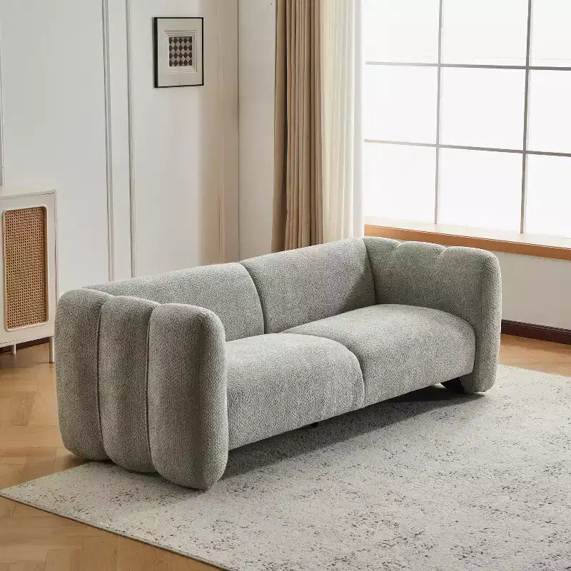 Canapé 3 places Christopher Knight Home Thodore Elegance 83, forme vague