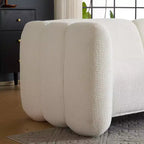 Canapé 3 places Christopher Knight Home Thodore Elegance 83, forme vague