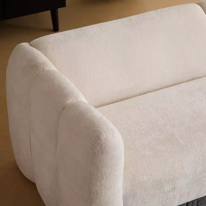 Canapé 3 places Christopher Knight Home Thodore Elegance 83, forme vague