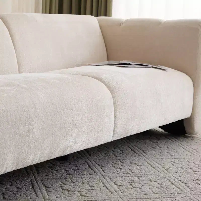 Canapé 3 places Christopher Knight Home Thodore Elegance 83, forme vague