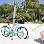 Vélo Cruiser 26 Pouces, 7 Vitesses Couleurs Multiples Vélo de Plage Homme Femme avec Freins V Avant et Arrière