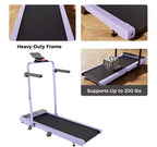 Tapis de course cardiotraining DeerRun A6 Plus, inclinaison de 5 %, vitesse réglable jusqu'à 12 km/h, 136 kg