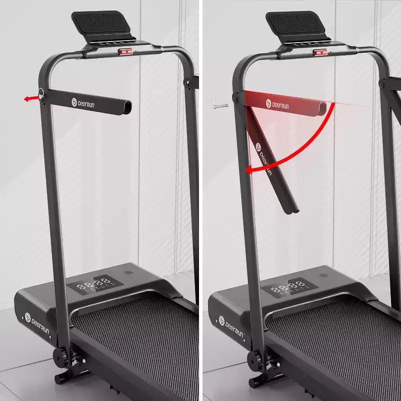 Tapis de course pliable intelligent DeerRun A5 Édition Limitée Toile d'araignée violette | Le cadeau parfait pour la santé de la famille