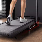 DeerRun A6 Plus 2026 Nouveau Tapis de course pliable 2-en-1 avec inclinaison de 5 %, Bluetooth et télécommande