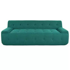 Canapé capitonné de style minimaliste moderne, canapé de compression 3 places pour salon, chambre et appartement