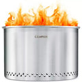 Big size firewood stove 45cm diameter wood burning smokeless fire pit stove