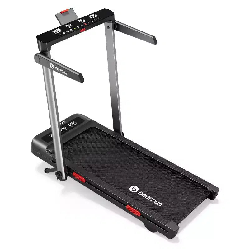 DeerRun Z10 Pro Smart 0.6-3.8 MPH 2 in 1 Foldable Treadmill 12% Auto Incline Walking Pad