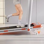 DeerRun Z10 Pro Smart 0.6-3.8 MPH 2 in 1 Foldable Treadmill 12% Auto Incline Walking Pad