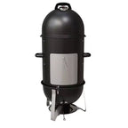 GasOne 18 Inch Heavy Duty Vertical Charcoal Smoker with 1 Access Door Grill Multipurpose Charcoal BBQ Grill Mini Smoker for Outdoor, Camping