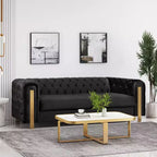 Canapé 3 places en velours Christopher Knight Home Keyser 83