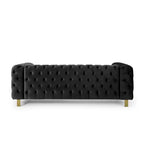 Canapé 3 places en velours Christopher Knight Home Keyser 83