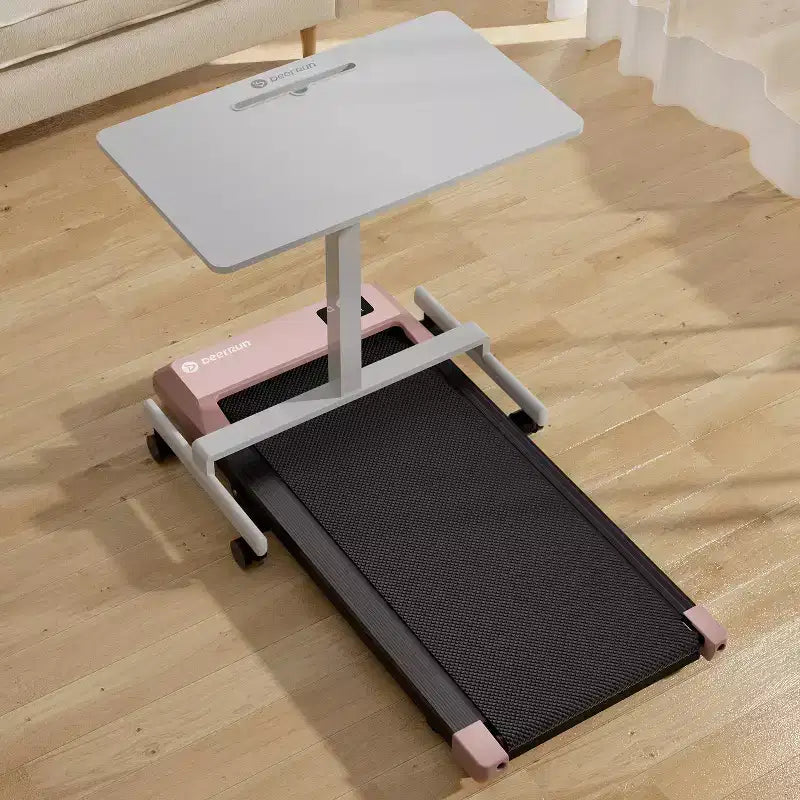 DeerRun Q2 Urban Desk Treadmill Walking Pad with 7% Incline|Compact Under Desk Treadmill