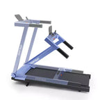 Tapis de course DeerRun A1 avec inclinaison de 6 % et mains courantes, 1-12 km/h, capacité de 136 kg pour le fitness à domicile