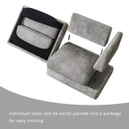 ATJafurn Modern Corduroy Sofa, Modular Sectional Upholstered Couch with Soft Pillows Backrest and Deep Seat for Living Room