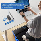 Tapis roulant pliable 3-en-1 Costway avec applications intelligentes, télécommande, écran LED et haut-parleurs bleu/argent