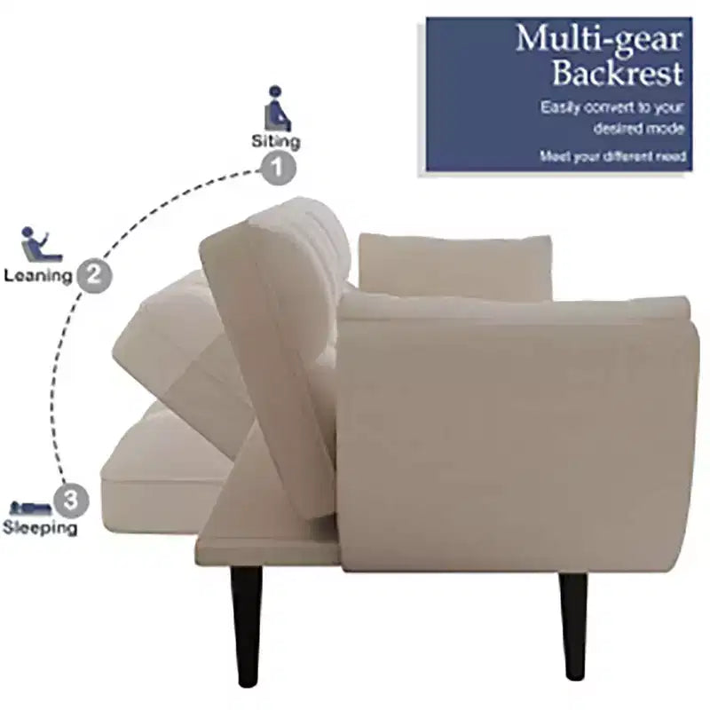 Canapé de salon, canapé 2 places avec deux accoudoirs et coussins décoratifs, coussin d'assise touffeté, canapé confortable pour appartement, chambre, petit espace