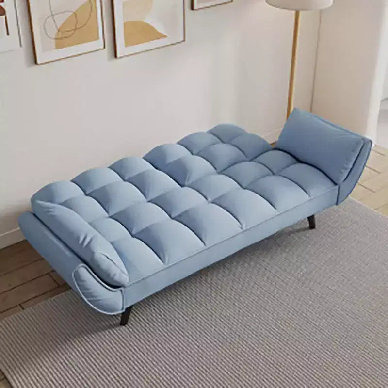 Canapé de salon, canapé 2 places avec deux accoudoirs et coussins décoratifs, coussin d'assise touffeté, canapé confortable pour appartement, chambre, petit espace