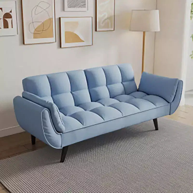 Living Room Sofa, 57 Sofa Couch With Two Armrests Throw Pillow, Tufted Seat Cushion,Comfortable Fit Sofa For Apartment Bedroom Small Space