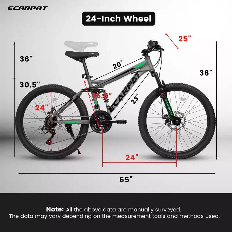 Cadre en acier robuste pour adultes, pour les trajets quotidiens, les voyages et le cyclisme tout-terrain