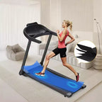 Tapis roulant NAYSAYE avec inclinaison réglable et ceinture de course plus large pour la maison ou la salle de sport, noir, 16.6*6*42.3