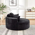 Canapé simple MAYEERTY 55 Chenille sans assemblage pour salon, chambre à coucher, salle de projection