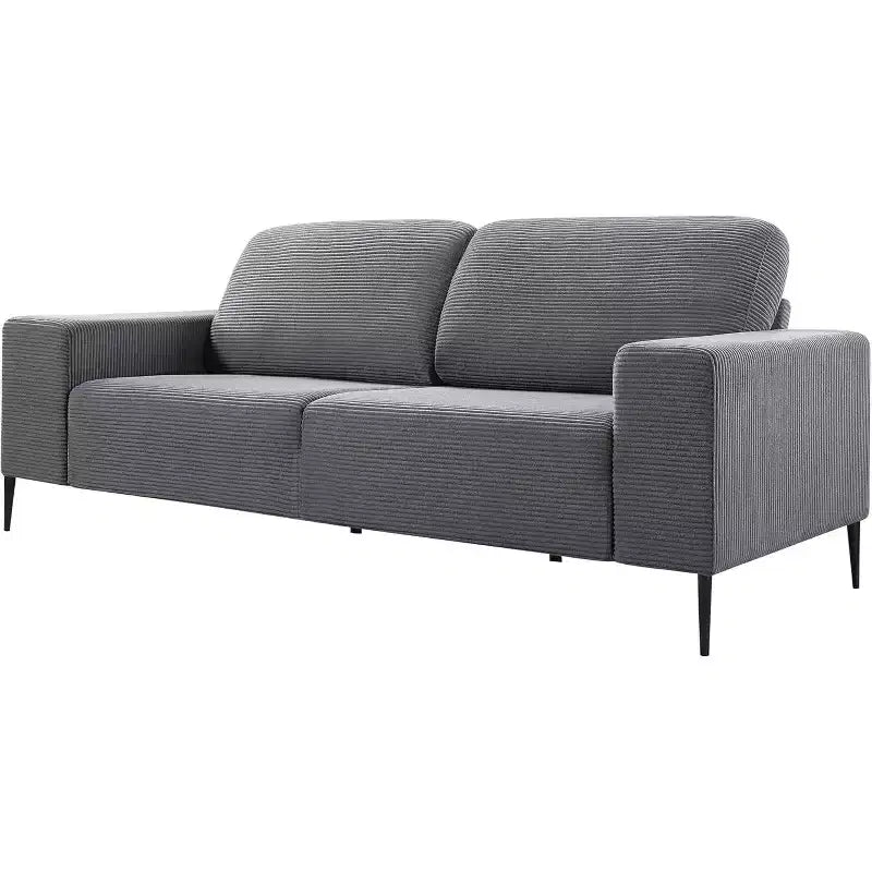 AMERLIFE 89 3 Seater Modern Sofa with Extra Deep Seats, Comfy Couch for Living Room