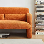 MAYEERTY Sleeper Sofa Bed with USB, 3-in-1 Adjustable Pull-Out Bed & Side Pocket (Velvet)