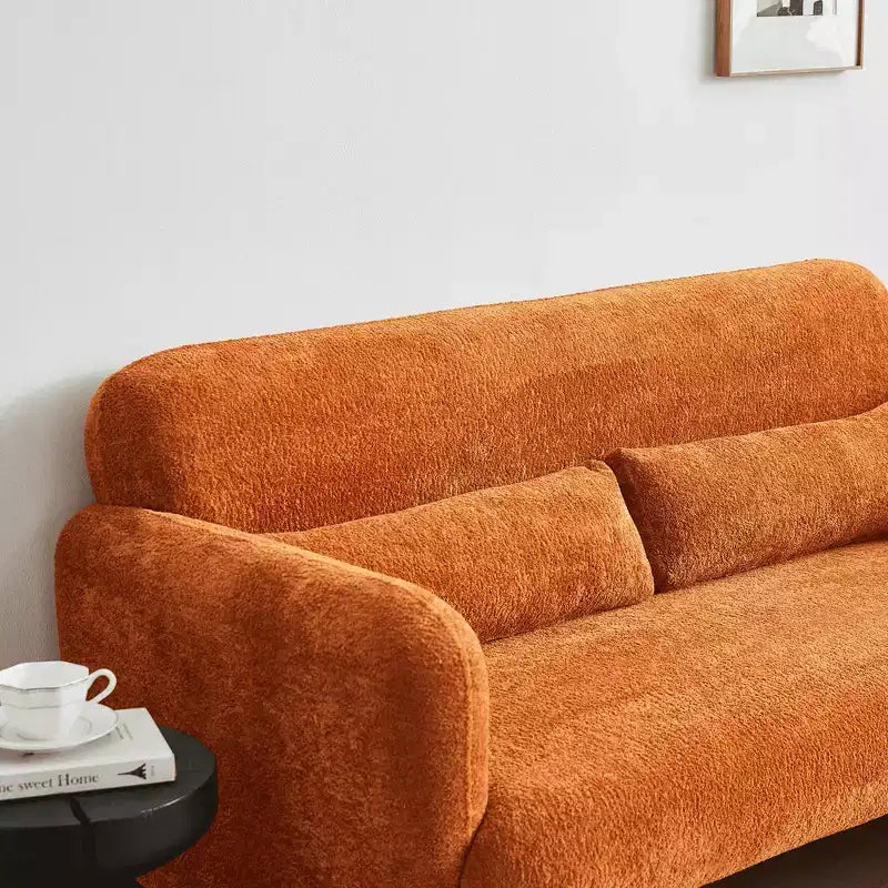 MAYEERTY Sleeper Sofa Bed with USB, 3-in-1 Adjustable Pull-Out Bed & Side Pocket (Velvet)