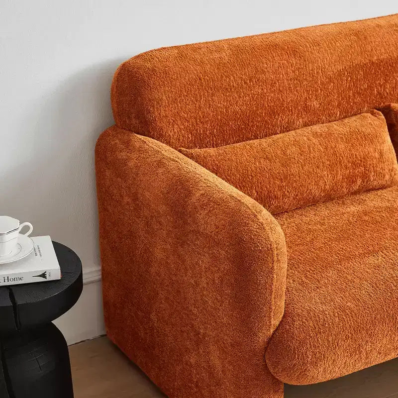 MAYEERTY Sleeper Sofa Bed with USB, 3-in-1 Adjustable Pull-Out Bed & Side Pocket (Velvet)