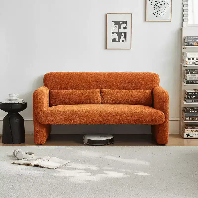 MAYEERTY Sleeper Sofa Bed with USB, 3-in-1 Adjustable Pull-Out Bed & Side Pocket (Velvet)