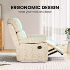 Petit canapé inclinable pour salon, fauteuil pour adultes